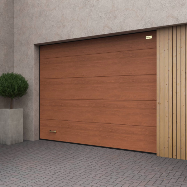 Подъемные секционные гаражные ворота ALUTECH Prestige 3000×2375 мм 49590
